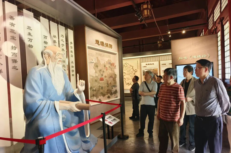 翰墨寻道访故里 ——著名书法篆刻家苏金海先生涡阳、亳州文化交流侧记(图2)