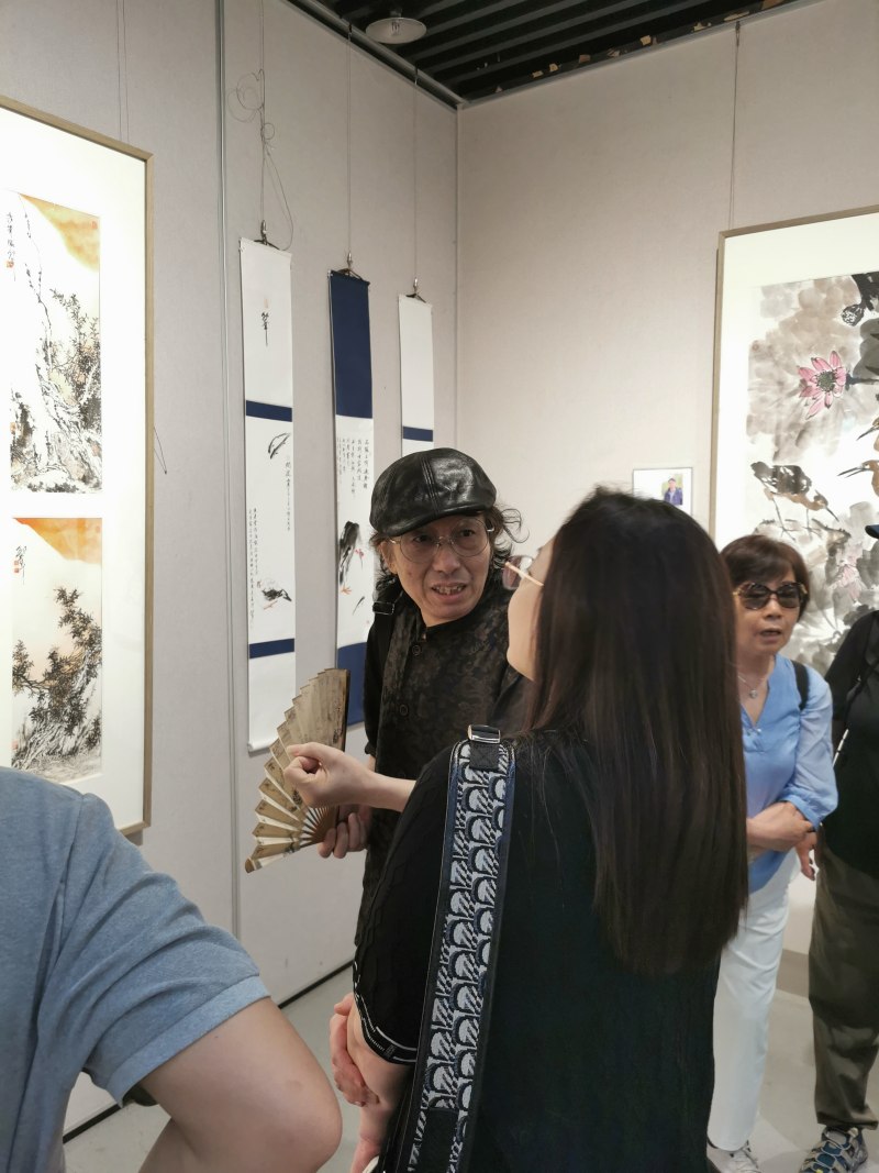 丹青歌盛世 翰墨颂华章——“六和·墨象”诗书画展在宁开幕(图9)