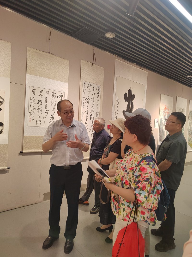 丹青歌盛世 翰墨颂华章——“六和·墨象”诗书画展在宁开幕(图11)